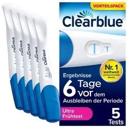 Clearblue Schwangerschaftstest Frühe Erkennung von Clearblue