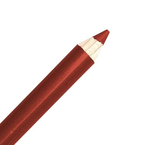 GRIMAS Make-up Pencil, Farbe 880 ziegelrot, professioneller vielseitiger Schminkstift für Augen und Lippen, Kajalstift, Augenbrauenstift, Lippenkonturstift