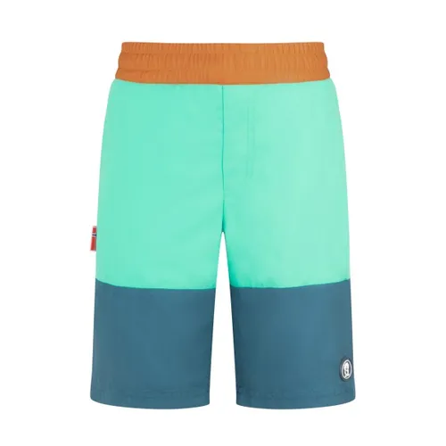 Trollkids Kid's Kroksand Shorts in Türkis (Gr. 176) von TROLLKIDS