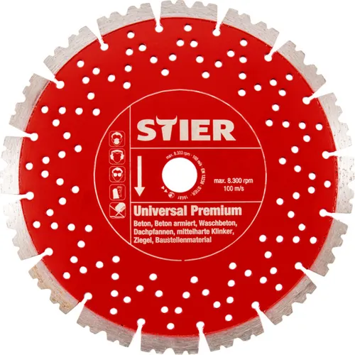 STIER Diamanttrennscheibe Universal Premium Ø125 mm von STIER