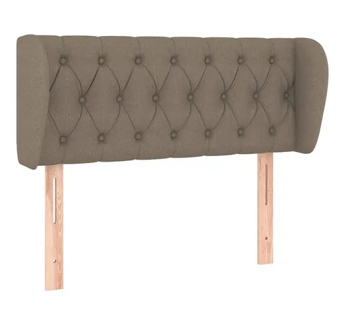 vidaXL Kopfteil mit Ohren Taupe 93x23x78/88 cm von vidaXL