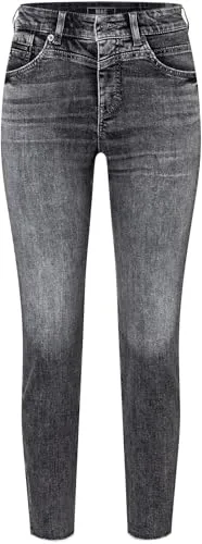MAC Rich Slim Trousers - Damen Jeanshose 42/28 - Robuste Damen-Jeans mit 10oz Denim für optimale Haltbarkeit und perfekten Sitz dank deutscher Konfektionsweiten und Inch-Längen.