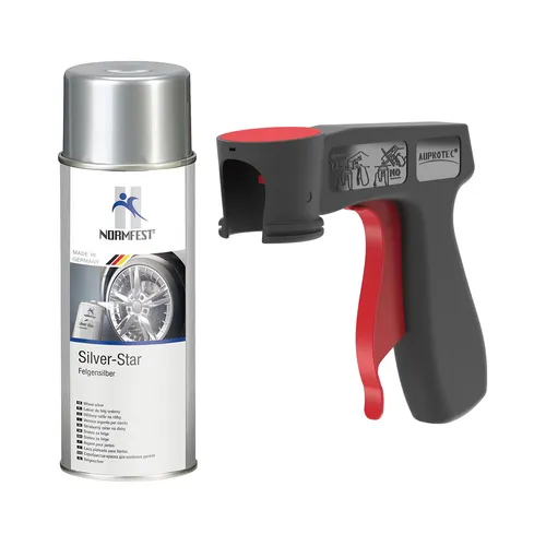 Lackspray Silver Star Felgen Silber Sprühlack Felgenlack Autolack 1x 400ml + PG