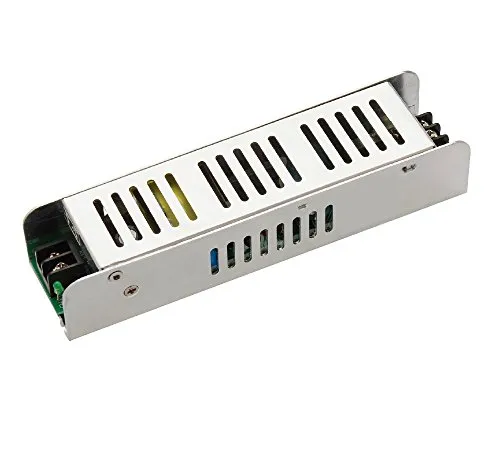 Volt Slim Flach LED Trafo Netzteil Transformator Treiber AC Adapter geeignet für Lampen, RGB Strips RGB oder einfarbig 12V 5A 60W 12