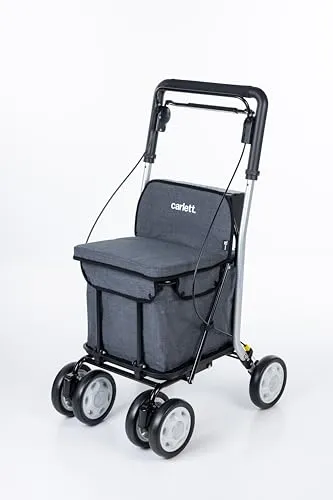 Carlett Comfort MOVE Rollator – Moderner Einkaufsbegleiter