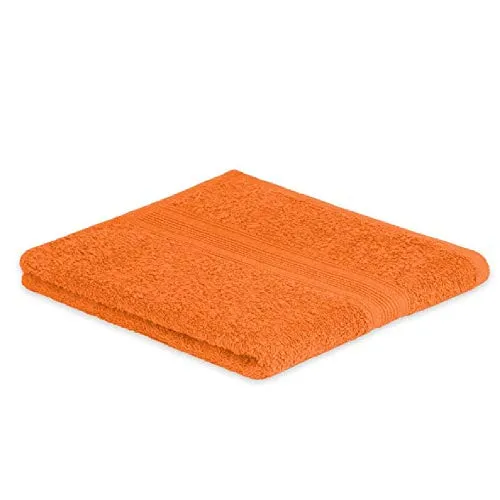 EXKLUSIV HEIMTEXTIL Frottier Handtücher Handtuch 50 x 100 cm Terrakotta 500 g