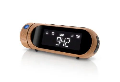 BEARWARE Radiowecker DAB Plus Radio in beige von BearWare