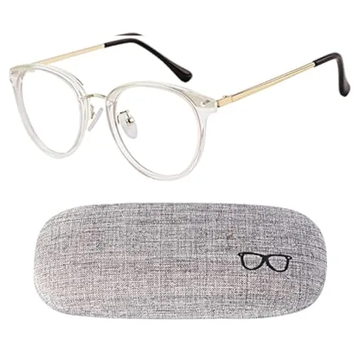 SUNTIRC Blaulichtfilter Brillen PC Gaming Bluelight Filter Uv Anti blaulicht Damen Herren Brillen ohne sehstärke Computer Brillenfür PC Handy und Fernseher,Blue Light Blocking Glasses