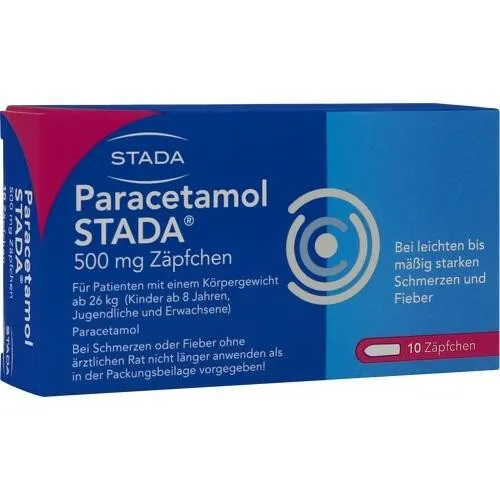 PARACETAMOL STADA 500 mg Zäpfchen