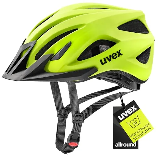 UVEX Viva 3 Fahrradhelm – Leichter Radhelm in Neon Yellow von uvex