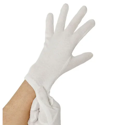 Work-Inn Einweghandschuhe Paar WORK-INN Baumwollhandschuhe weiss Größe: 2XL 144 Stk