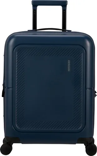 American Tourister DASHPOP Spinner 55/20 EXP TSA - midnight blue - Koffer mit Hartschale und TSA-Schloss, ideal für sicheres Handgepäck auf Reisen.