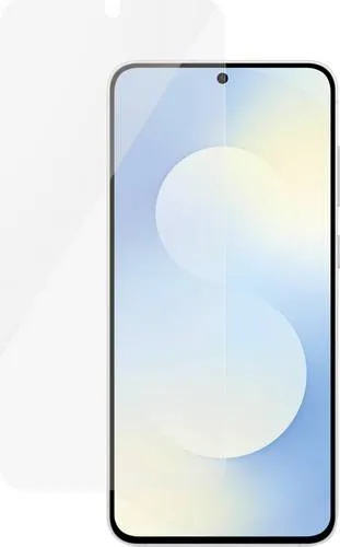 PanzerGlass s Screen Protector für Samsung Galaxy S24 FE - Ultra-Wide Fit - Smartphone-Zubehör mit optimalem Schutz und Ultra-Wide Fit für maximale Abdeckung und Kratzfestigkeit.
