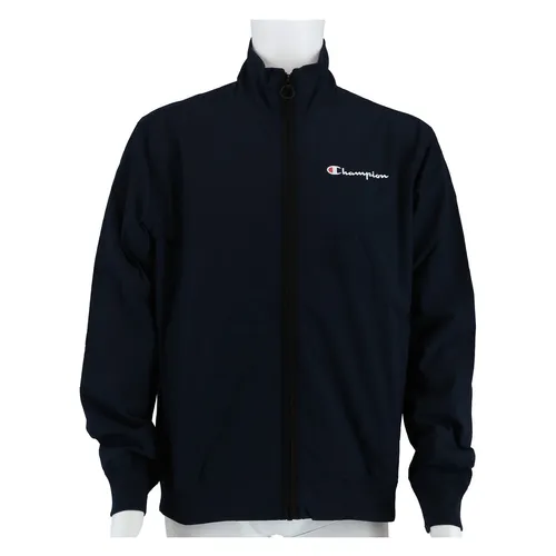 Champion Funktionsjacke dunkelblau Herren - Leichte Übergangsjacke mit durchgehendem Reißverschluss und gerippten Abschlüssen, ideal für Alltagsabenteuer. Perfekt kombinierbar mit Jeans oder Jogginghose.