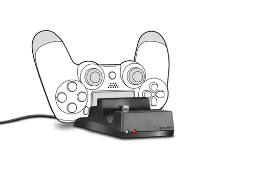 Speedlink JAZZ USB Ladeständer für PS4, schwarz