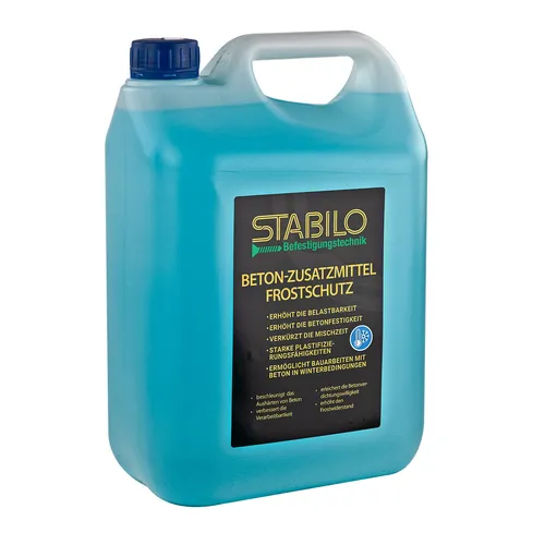 Beton Frostschutz 5 Liter Plastifizierer Betonverflüssiger Härtungsbeschleuniger