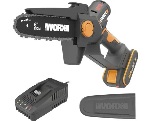 WORX WG327E Akku Gehölzschneider Minikettensäge 15cm