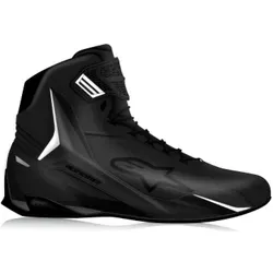 Alpinestars Faster 4 Schuhe - Schwarz - 13 US - Motorradstiefel mit innovativer Mikrofaser-Konstruktion für Leichtigkeit und Atmungsaktivität. Bieten erstklassigen Schutz und Flexibilität, ideal für anspruchsvolle Fahrer.