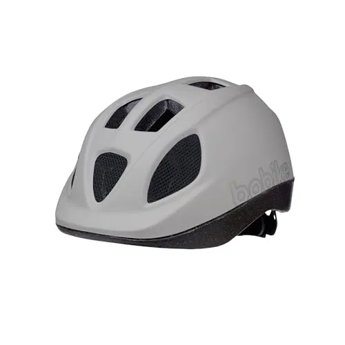 Bobike Helm Go S Vanilla Cup Cake - Kinderfahrradhelm - Fahrradhelme für Kinder mit 9 Belüftungsöffnungen, Insektennetz und Easy-Lock-System für eine perfekte Passform. Sicher und leicht, ideal für kleine Abenteurer!