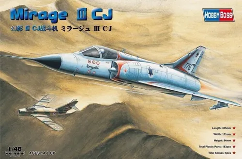 Hobby Boss 1:48 80316 Mirage IIICJ Fighter - NEU