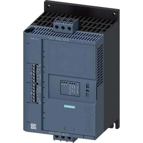 Produktbild Siemens 3RW52 Sanftstarter 3-phasig 11 kW, 480 V ac / 13 A (3RW5213-1AC04)
