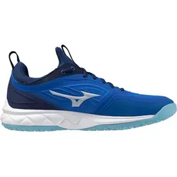 Mizuno Wave Luminous 3 Volleyballschuhe Herren, Blau, Größe 42,5 - Hallenschuhe mit MIZUNO ENERZY NXT für verbesserte Dämpfung und Energieübertragung. Gewebtes Obermaterial sorgt für perfekten Sitz und Atmungsaktivität.