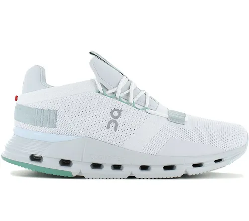 ON Running Cloudnova Herren Sneakers - Weiße Cloud Schuhe EU 40 US 7 - Entdecken Sie urbanen Komfort mit den ON Running Cloudnova Sneakers. Die innovative Dämpfungstechnologie und das Speedboard bieten optimale Performance und ein angenehmes Tragegefühl.