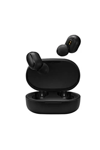 Xiaomi Mi True Wireless Earbuds 2 Basic schwarz - Kopfhörer mit Bluetooth 5.0, IPX4 wasserabweisend und bis zu 12 Stunden Akkulaufzeit mit Ladecase für kabellosen Musikgenuss unterwegs.