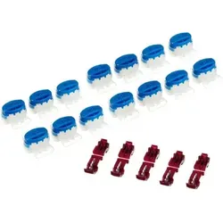 Genisys 15 Kabel Verbinder + 5 Anschlussklemmen kompatibel mit LANDROID von WORX WG754