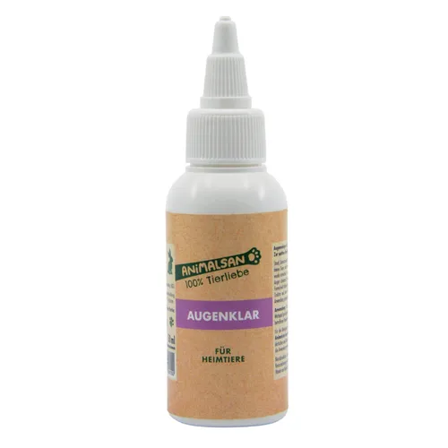 Animalsan AugenKlar für Hunde, Katzen & Heimtiere – Augenreiniger 50ml