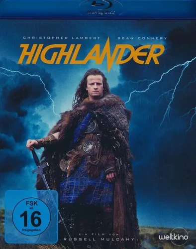 Highlander 1 - Christopher Lambert Sean Connery - Blu-ray Disc - OVP - NEU