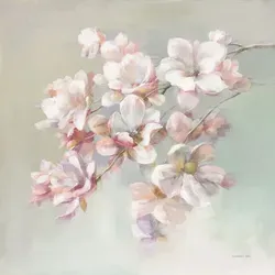 Produktbild EUROART Wandbild 30 x cm Suger Magnolia Holz Rosa