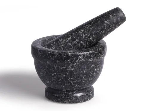 Mörser & Stößel Schwarz von Hit