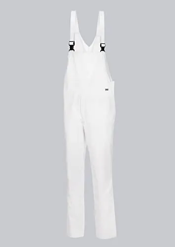 BP 1675-558-21-2XLn Unisex Latzhose in weiß von BP