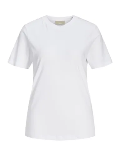JACK & JONES Damen Jjxx Jxanna Regular Every Tee Noos T-Shirt, Bright White, S EU