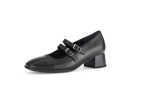 Gabor Spangenpumps 51.370 - Elegante Gabor Damen Riemchen Pumps mit BEST FITTING Passform für optimalen Tragekomfort. Der Blockabsatz von 3,5 cm sorgt für Stabilität, während das hochwertige Glattleder und die Soft & Smart-Machart ein angenehmes Lauferlebnis garantieren.