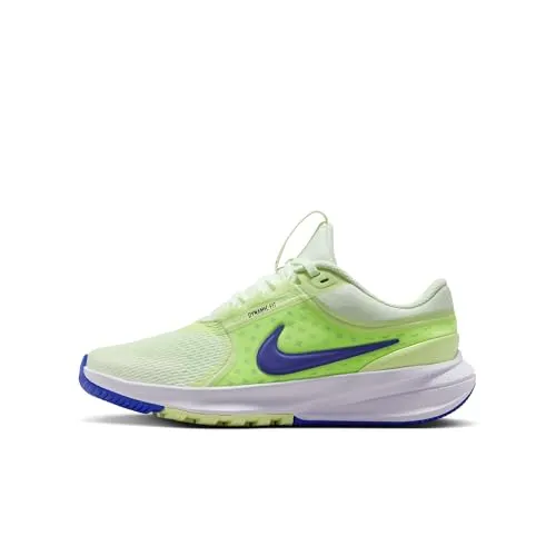 Nike Jungen Halbschuh STAR RUNNER 5 - Gelb - Größe EUR 38,5 - Der Nike STAR RUNNER 5 Halbschuh für Jungen bietet Komfort und Stil. Mit weichem Obermaterial und flexibler Laufsohle ist er ideal für aktive Kids. Der Klettverschluss sorgt für sicheren Halt und eine individuelle Passform.