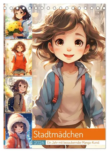 Rose Hurley | Stadtmädchen. Ein Jahr mit bezaubernder Manga-Kunst...