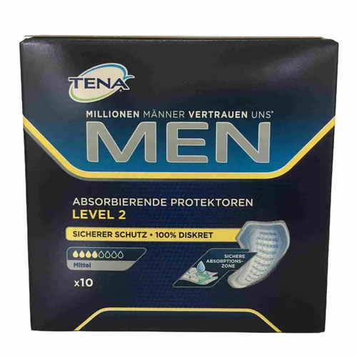 Tena Men Einlagen Level 2 Mittel 10 Einlagen