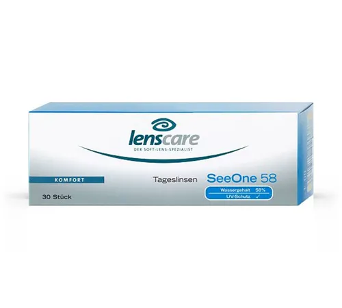 Lenscare Seeone 58 Tageslinsen 30 9555650127924