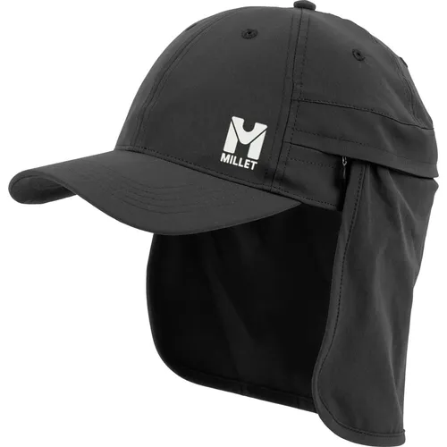 Millet Trekker II Cap black - noir (N0247) L - Hüte & Caps mit UV-Schutzfaktor 40+, leicht und atmungsaktiv, ideal für Wanderungen bei strahlender Sonne.
