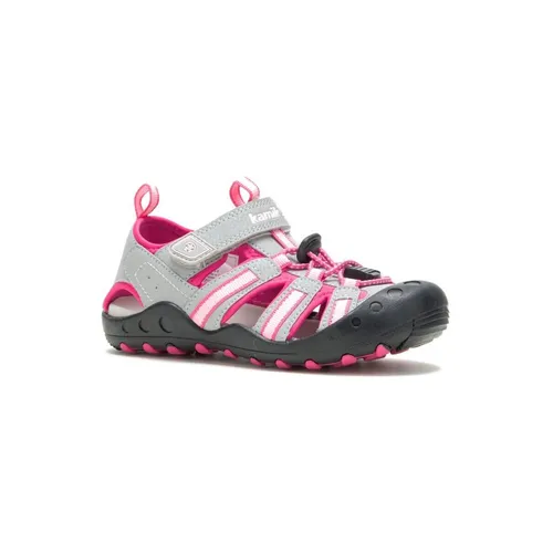 Kamik Kinder Crab Sandale, Grau (Grey Pink GPI), 39 EU - Wanderschuhe mit wasserabweisendem Obermaterial und verstellbarem Klettverschluss für perfekten Halt, ideal für Abenteuer im Freien.