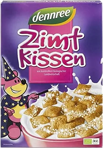 FRÜHSTÜCKSZEREALIEN ZIMTKISSEN BIO 300 g - DENNREE von dennree