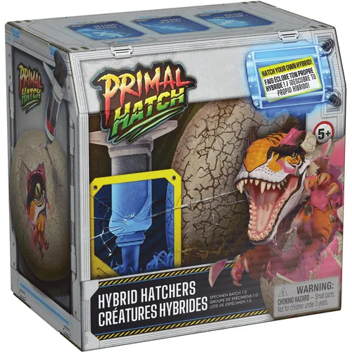 Primal Hatch Hybrid Dinos - Dino Actionfigur im Ei - Entdecke die aufregende Welt der Primal Hatch Dino Actionfiguren! Ideal für Kindergartenkinder ab 5 Jahren, fördert kreatives Spielen und Abenteuerlust.