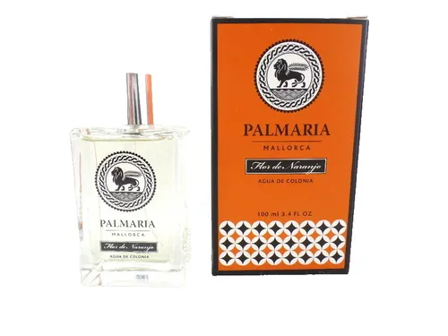 Palmaria Mallorca Orange Blossom Eau de Cologne Spray 100 ml - Unisex Duft, der die Frische der mallorquinischen Orangenblüten einfängt und ein erfrischendes Sommergefühl vermittelt.