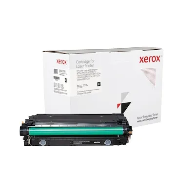 Xerox Everyday Tonerpatrone Schwarz - Kompatibel zu HP CF360A und Canon CRG-040BK - Toner für LaserJet Drucker, bietet bis zu 6000 Seiten Druckleistung, exzellente Qualität und erhebliche Kosteneinsparungen im Vergleich zu Originaltonern.