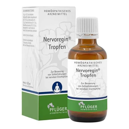 Produktbild Nervoregin Tropfen · 50 ml · PZN 03811006