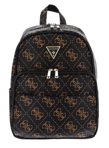 GUESS Backpack Brown Logo in braun von GUESS
