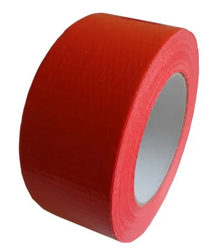 WBV - Westdeutscher Bindegarn-Vertrieb Eselgrimm GmbH & Co. KG Klebeband 1 Rolle Klebeband Gewebeband Panzerband Panzertape 50m X 48mm rot