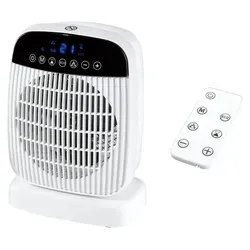 SILVERCREST Heizlüfter SHLF mit LCD und Fernbedienung
